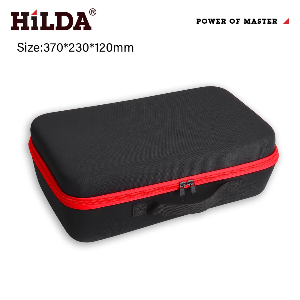 HILDA Large Capacity Tools Bag 3-size Available With Red Edges Tools Waterproof