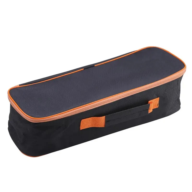 3pack Tool Pouch with Zipper Utility Small Bag for 14 inch-3pcs, Black