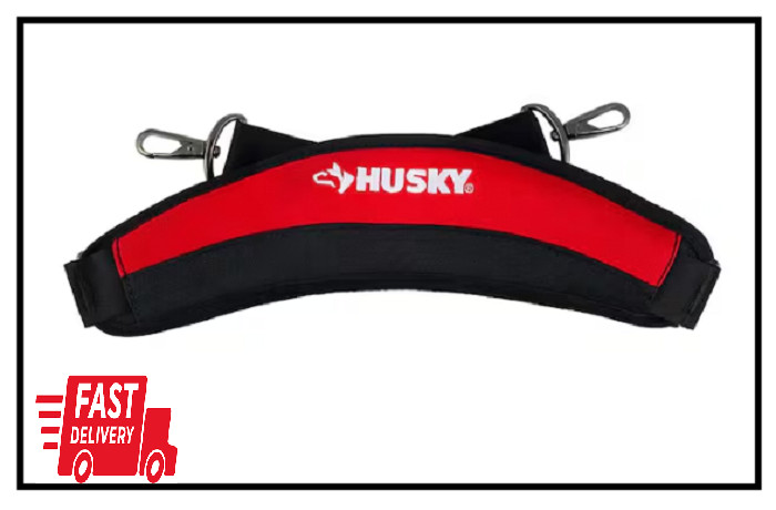 Husky 3.5 in. Detachable Padded Tool Bag Shoulder Strap