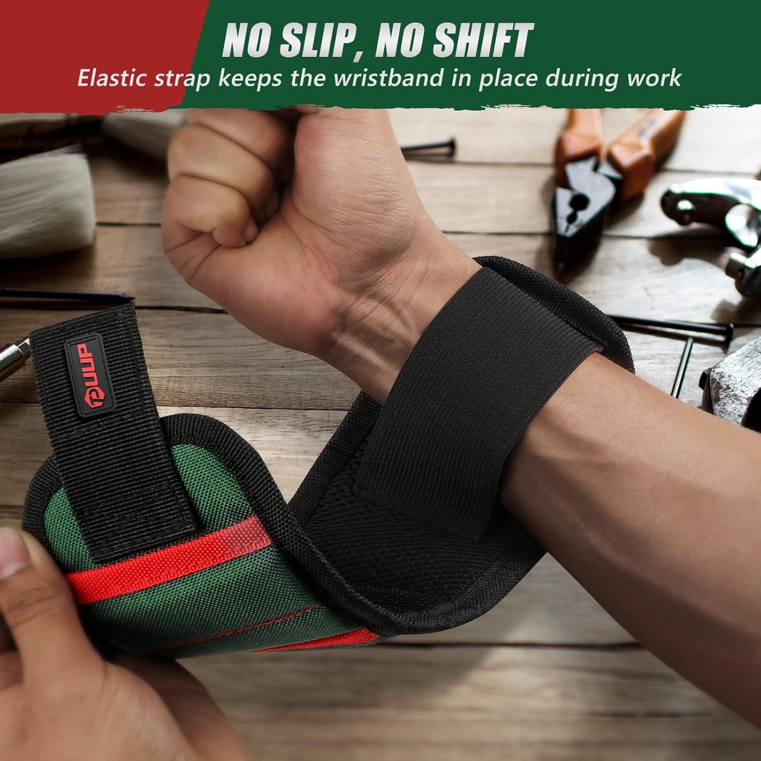 Magnetic Wristband with LED Light, Stocking Stuffers for Men, Christmas Gifts…
