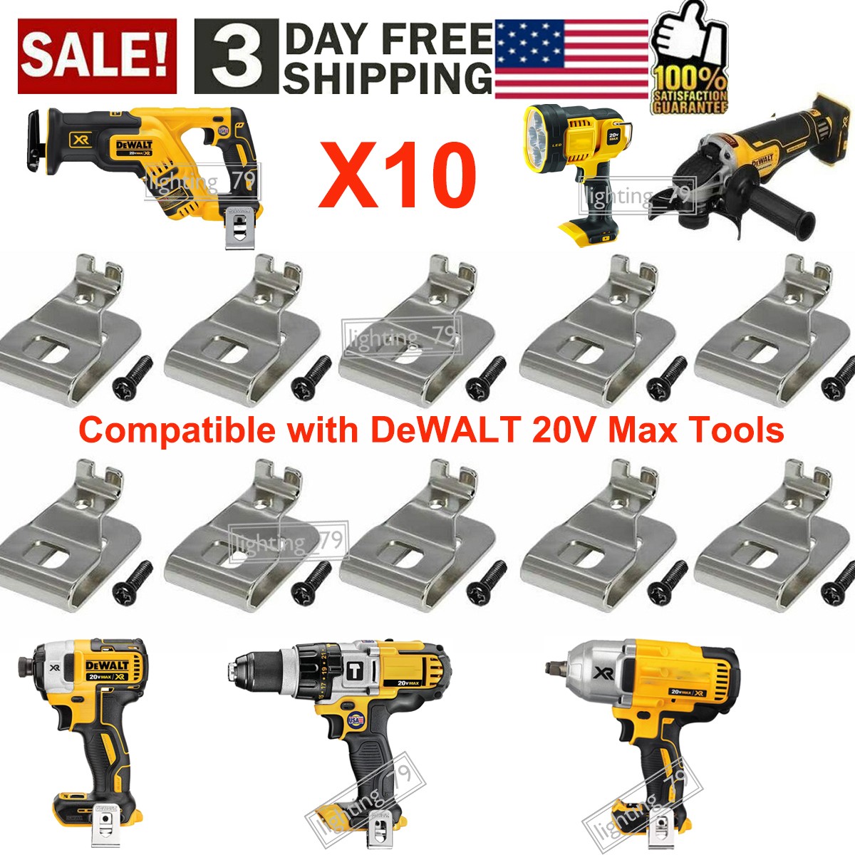 Adapter For Bosch 18V Li-ion Battery Convertor for Dewalt 18V Cordless Tools New