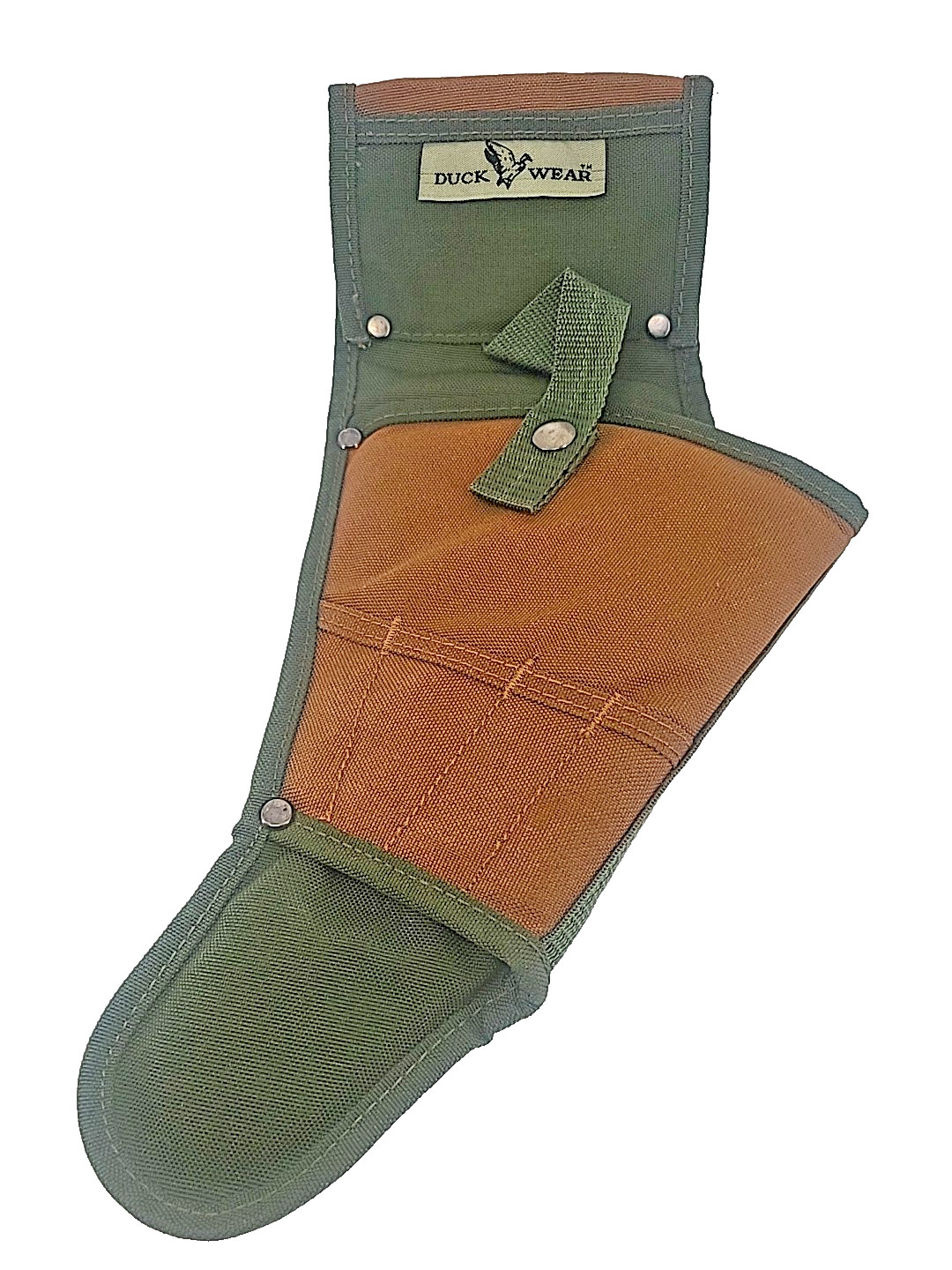 Duck Wear Bucket Boss Canvas Drill Holster Pouch Tool Holder Green Brown