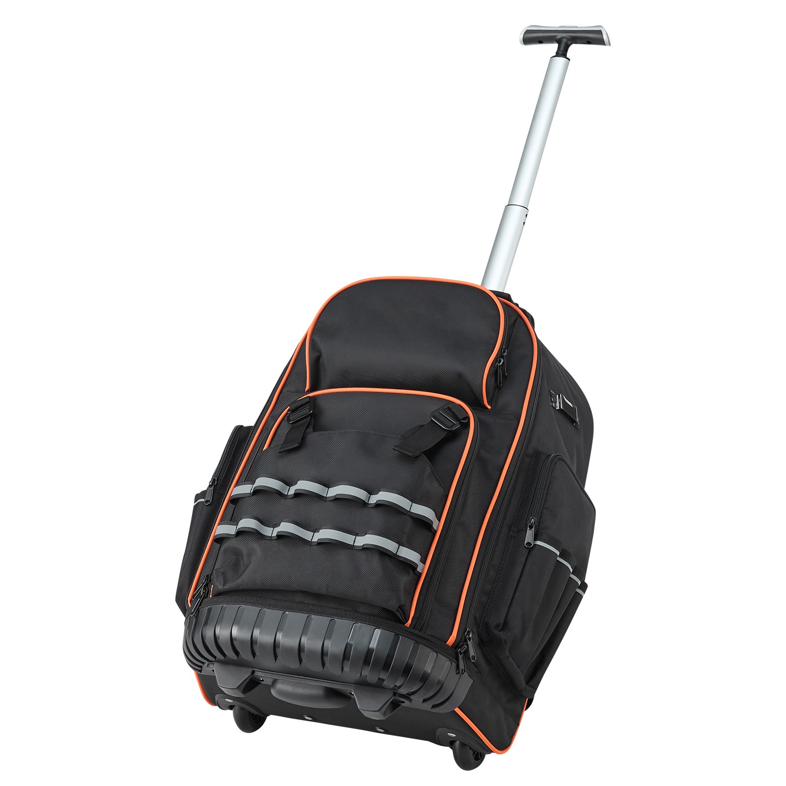 Uimoso Rolling Tool Backpack 72 Pockets Heavy Duty 15″ Roller Tool Bag on Wheels