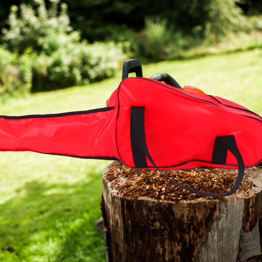 Chainsaw Bag Carrying Case: Heavy Duty Oxford Cloth Chainsaw Case With Handle