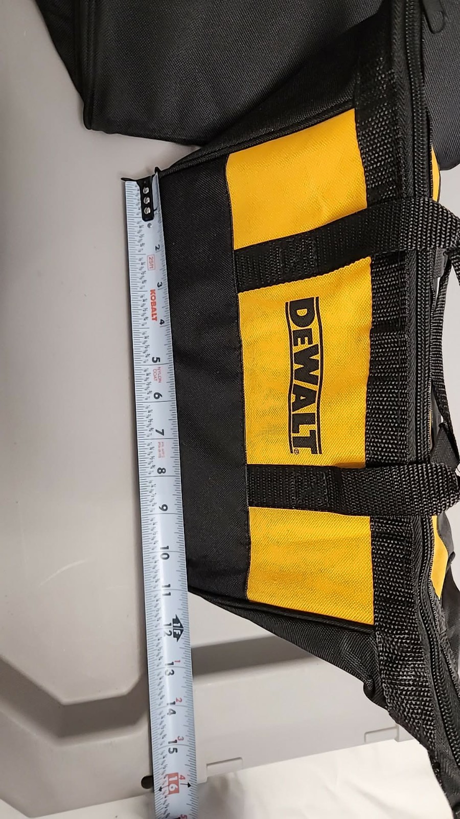 2 New Dewalt 11” Heavy Duty Nylon Tool Bag 11” x 8” x 7”