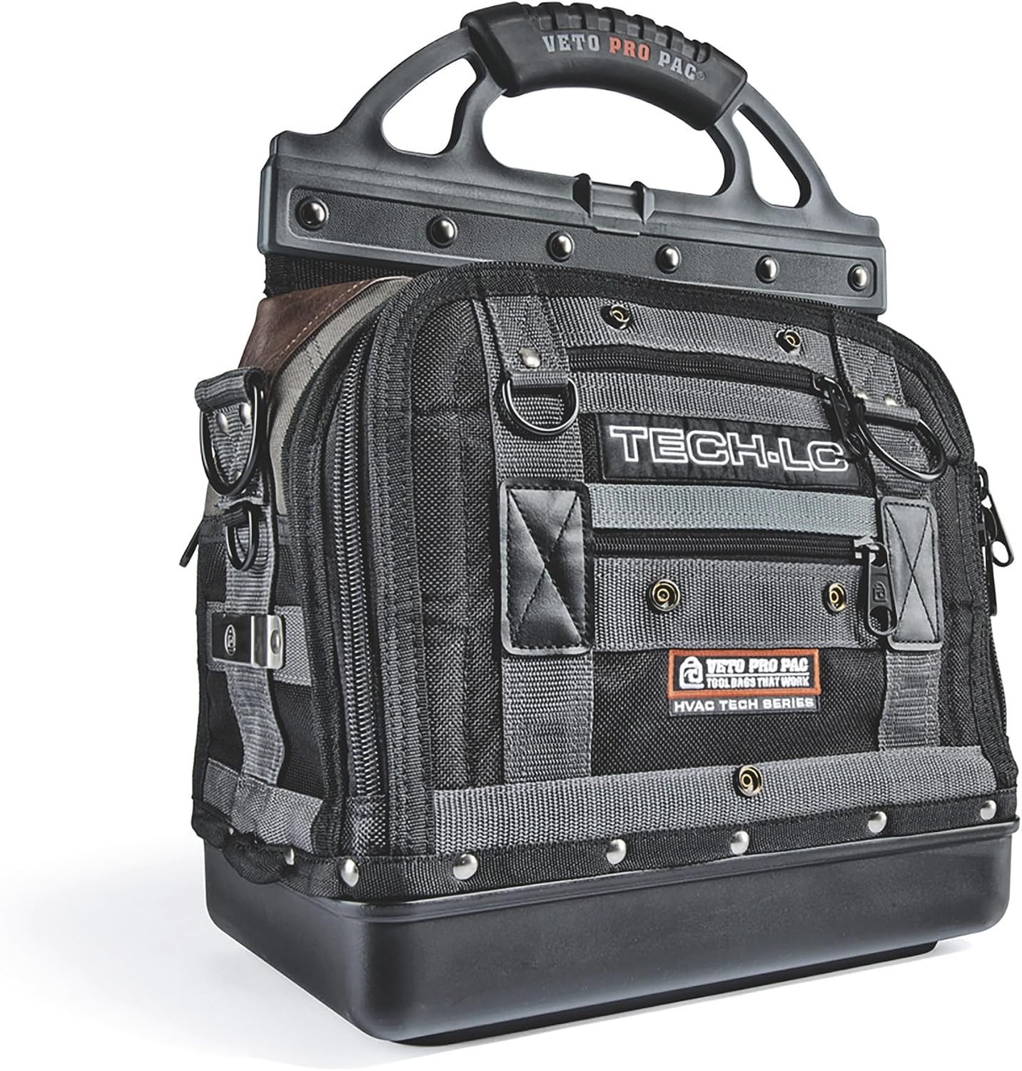 Tool Bag 17L Capacity Waterproof Nylon 14x14x10 Inches with Multiple Pockets