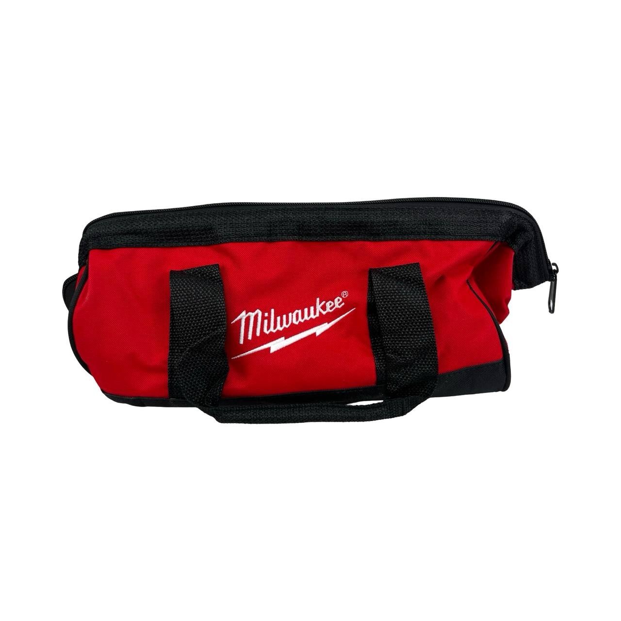 Lot of 2 – New Milwaukee M12 Heavy Duty Contractors Tool Bag