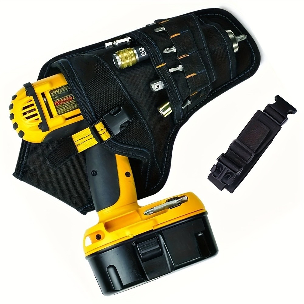 Drill Tool Holster Pouch – Heavy Duty for Drills & Tools, Quick Access