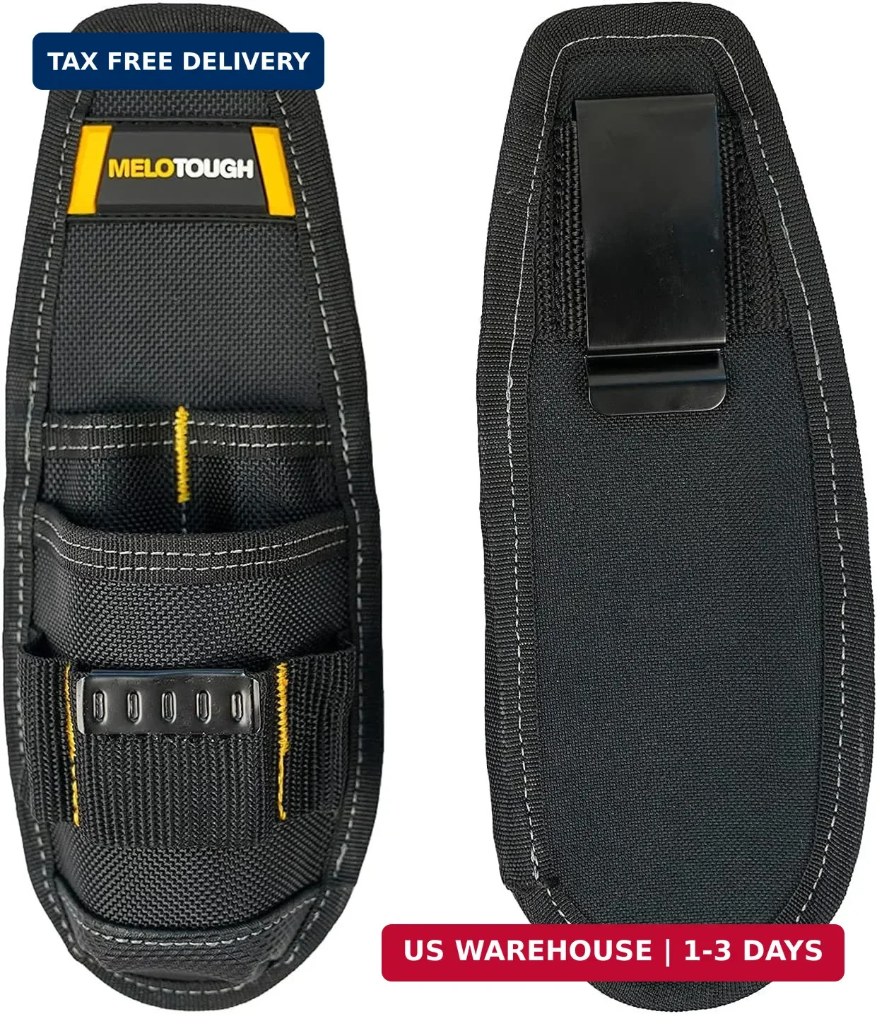 Small Tool Holder, Min Work Organizer Tool Pouch and Knife Holder with Snap Clip