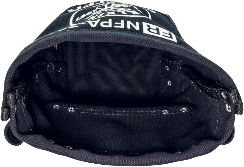 Flame-Resistant Tool Bag with Durable Double Reinforced Bottom, 11×9.6×2.1-Inch