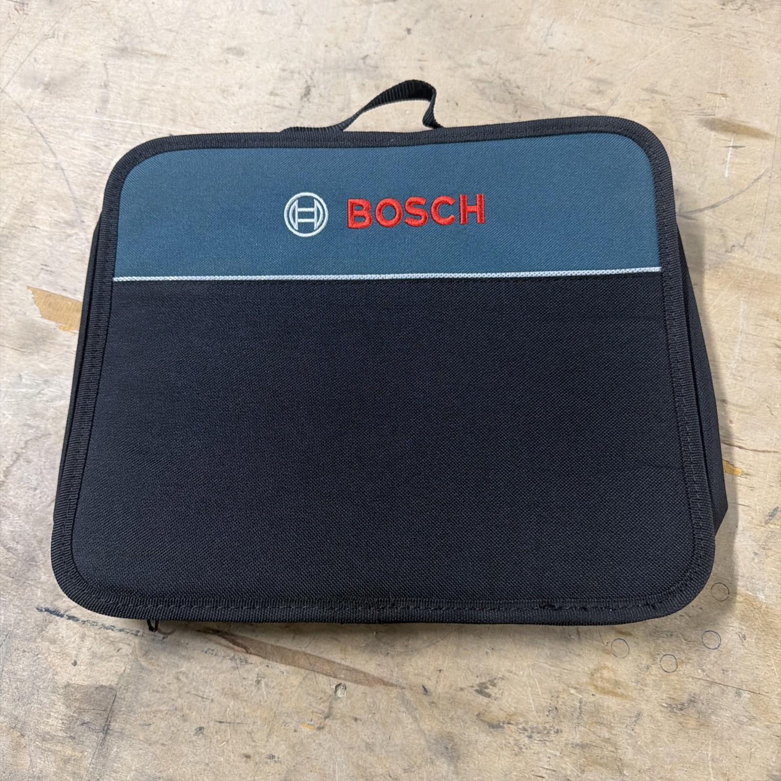 New From Kit Genuine Bosch Tool Soft Case 13” X 10.5 X 3” With Handle & Zip.