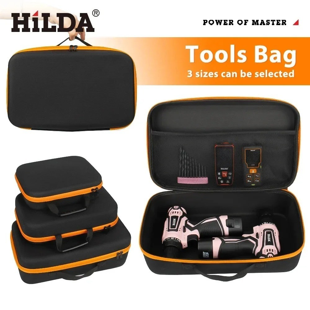 Waterproof Tool Bag Large Capacity Portable Storage Handbag for Hardware Tools