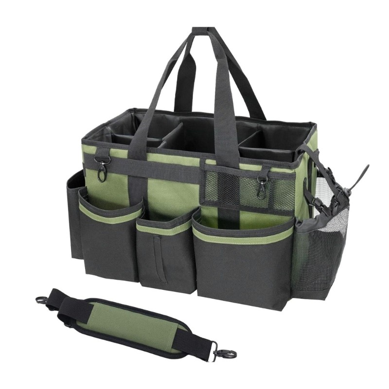 Wearable Cleaning Storage Box With Handle And Shoulder belt For Home Travel
