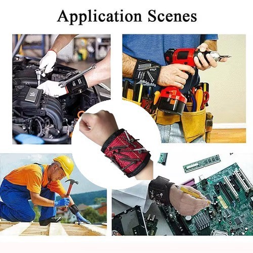 Multi-Purpose Magnetic Wristband for Tools – Ideal for Handyman & DIY Projects