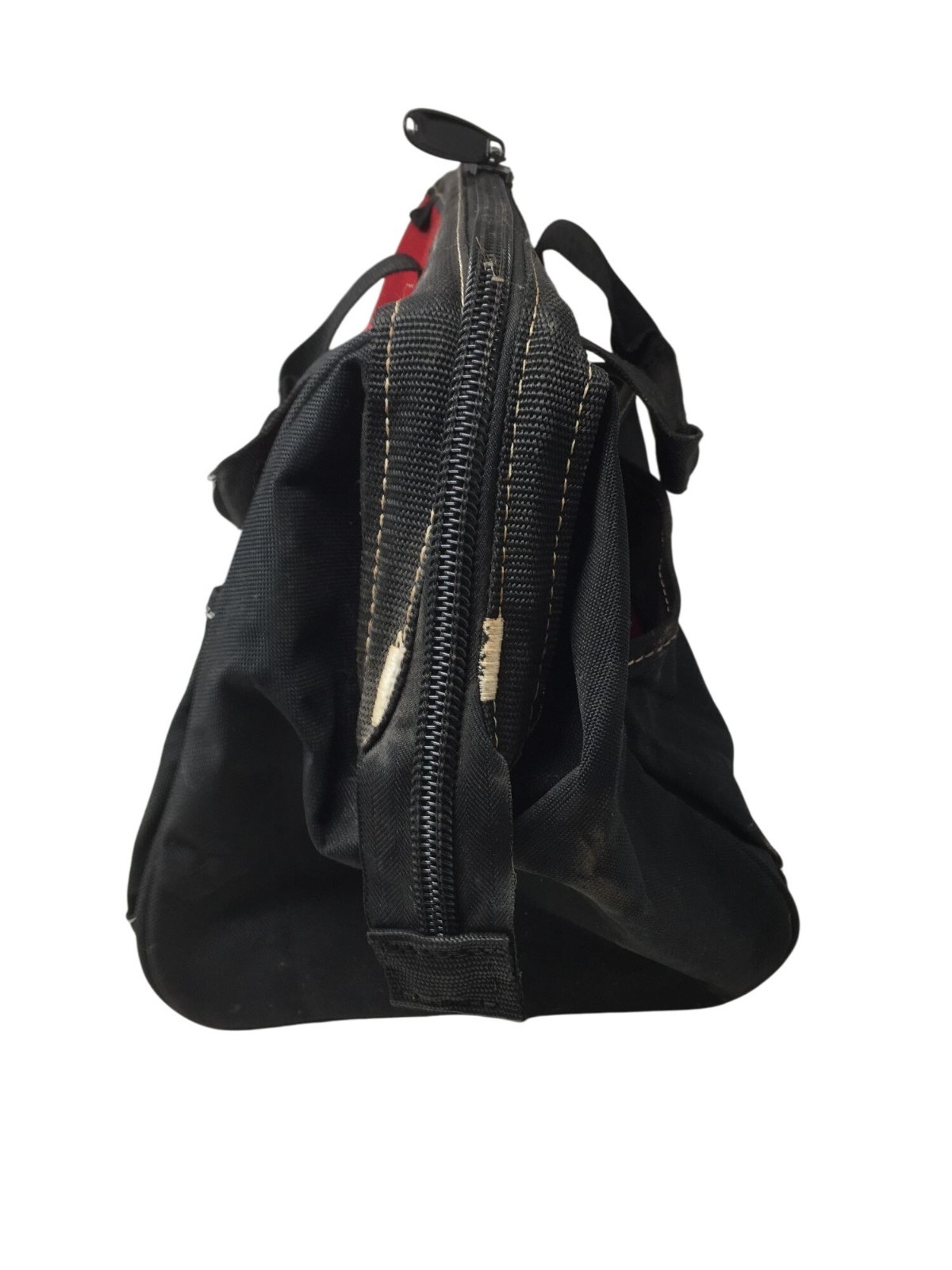 Husky Red and Black Zippered Tool Bag with Handles