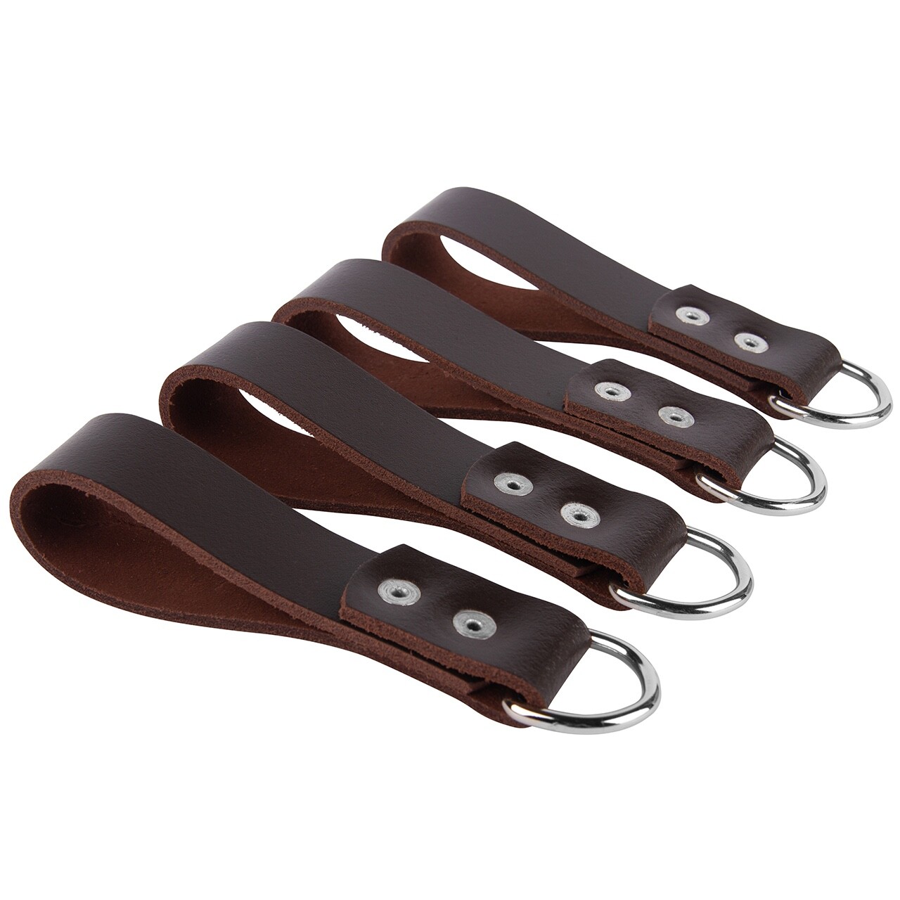 Suspender Loop Attachment – Heavy Duty Leather Tool Belt Accessories ( 4-Pack)