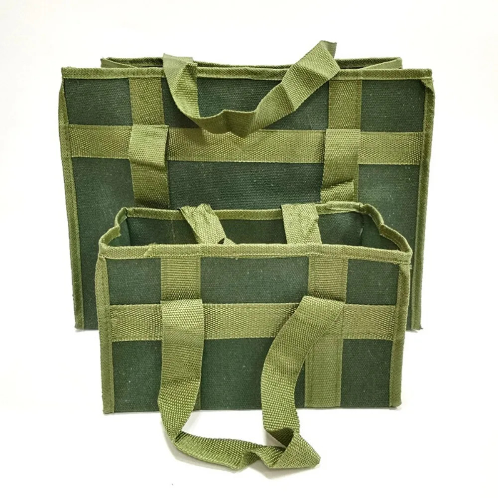 High Strength Handheld Tool Bag Portable Canvas Garden Storage Bag Lightweight D
