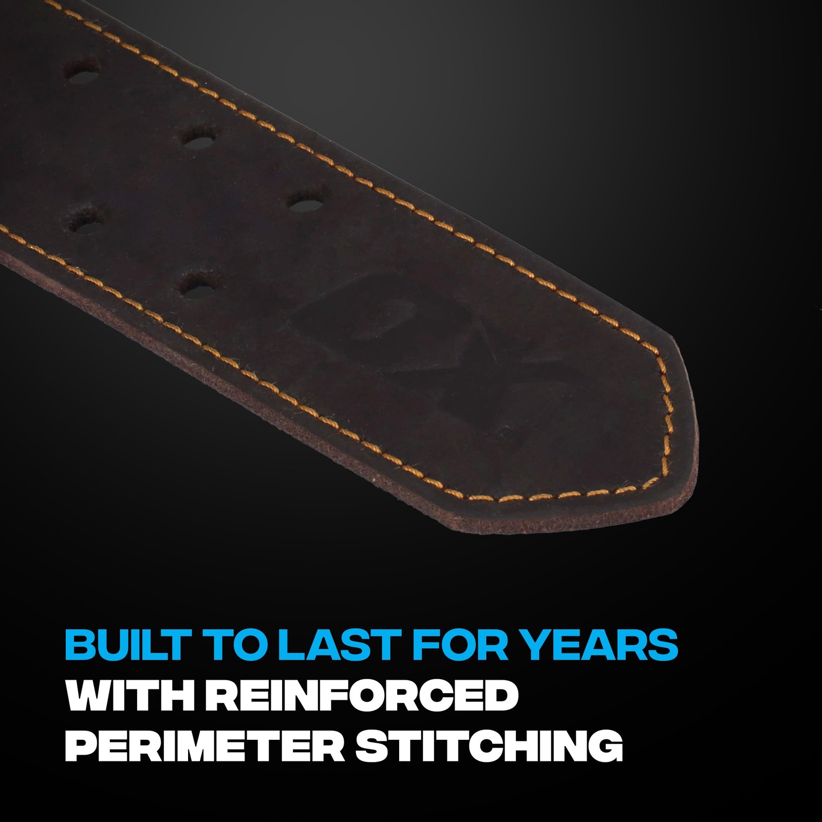 2 Inch Leather Tool Belt – Oil Tanned Full Grain Leather – Perimeter Stitched…