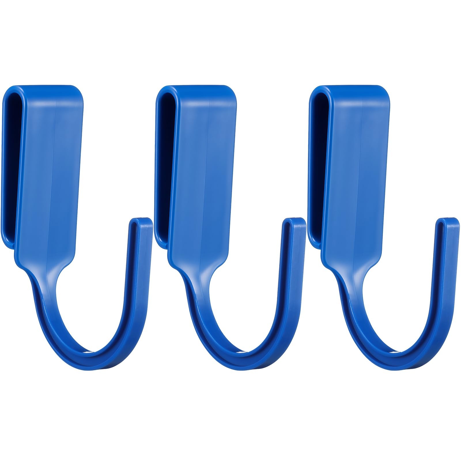 AceOrbit 3 Pcs Concrete Finisher Tool Belt Hook for Work Belts, Blue
