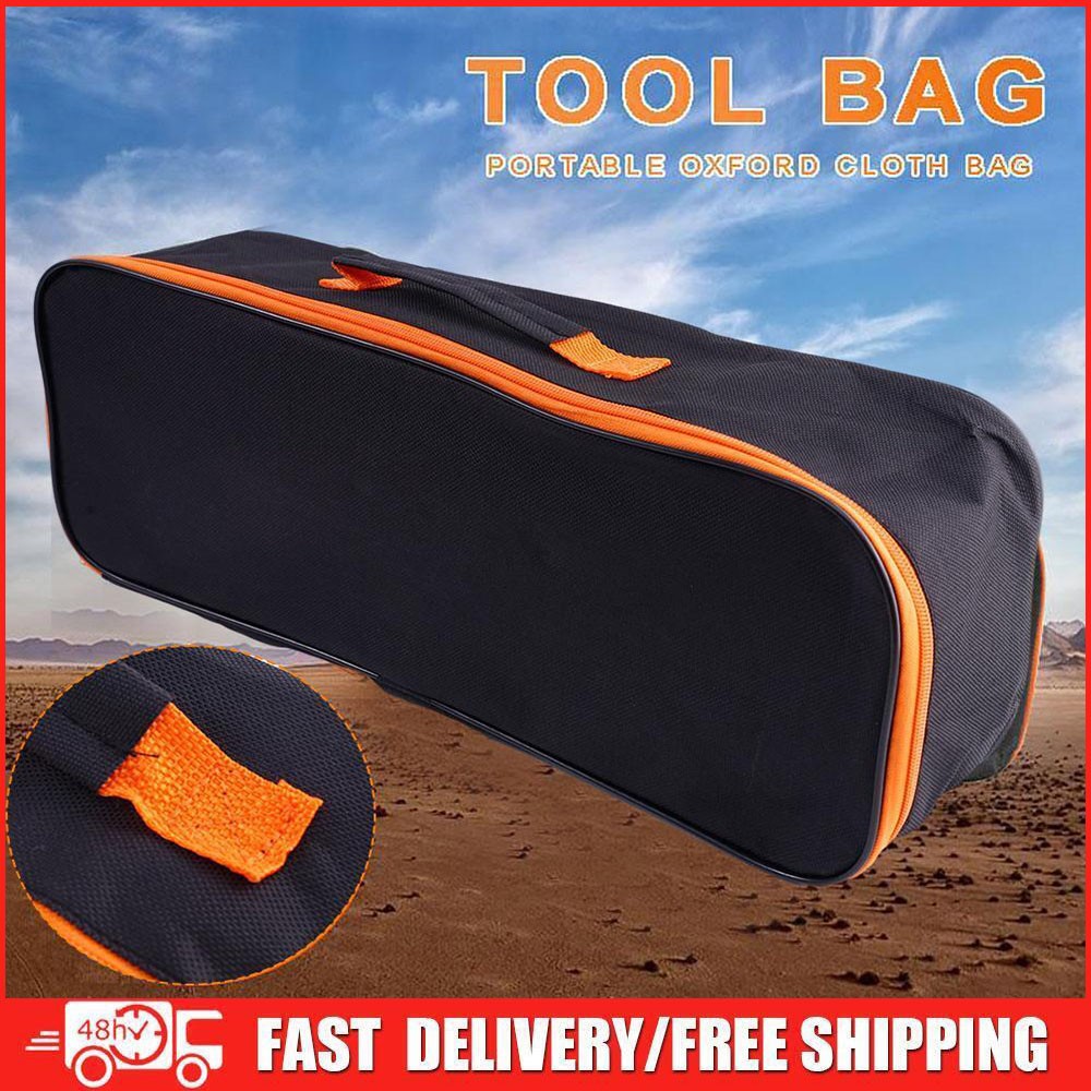 Portable Tool Wrench Roll Spanner Case Oxford Cloth Storage Bag Zip Up Pouch