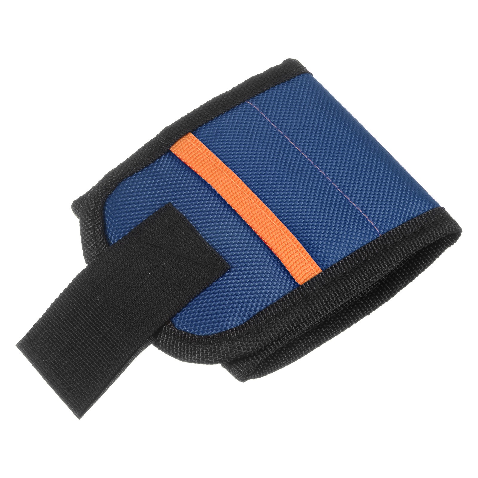 Magnetic Wristband for Screws 9 Magnets Nylon Wrist Band with Pockets Dark Blue