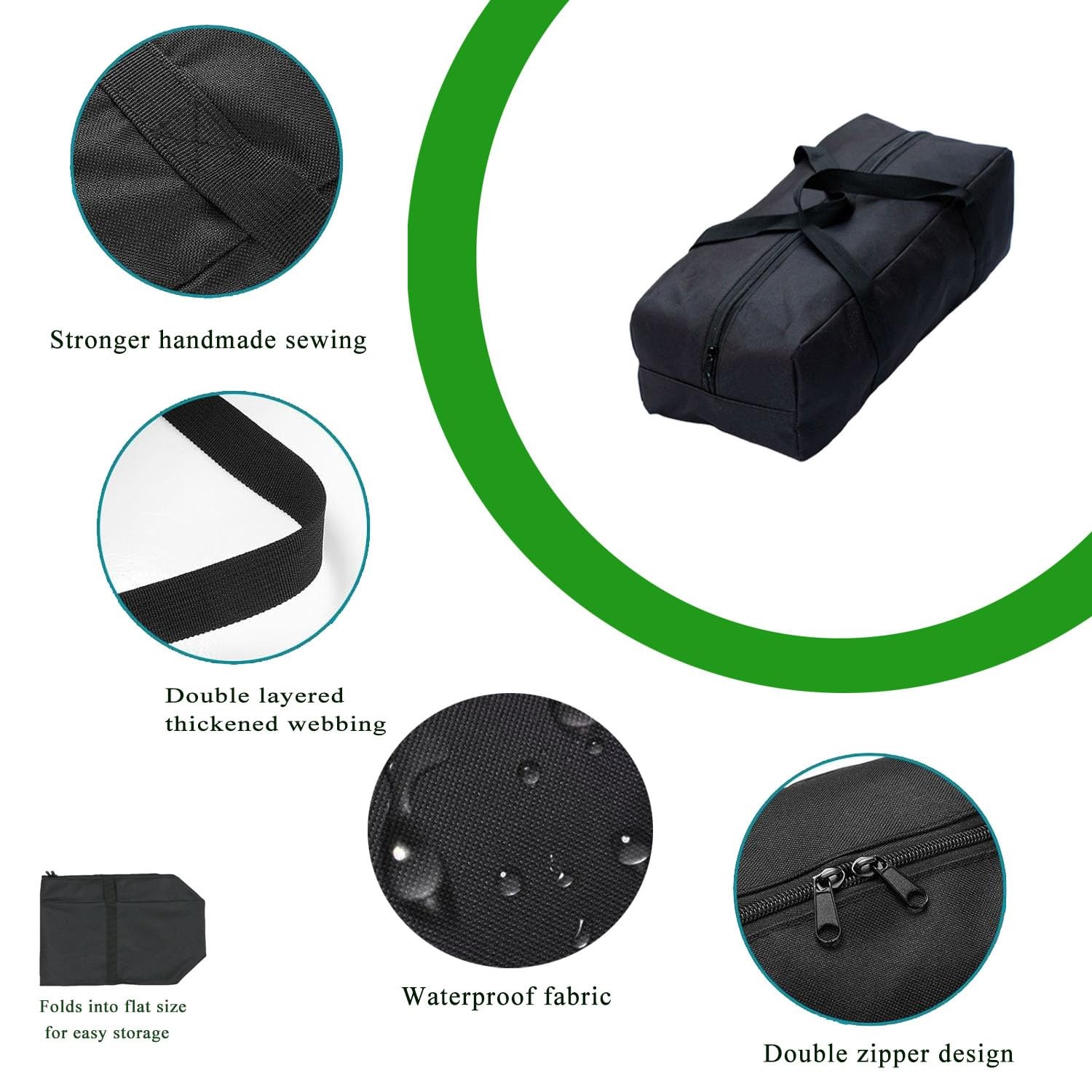Heavy Duty Extra Large Tactical Tool Bag Military Duffle Bag for Mechanics and