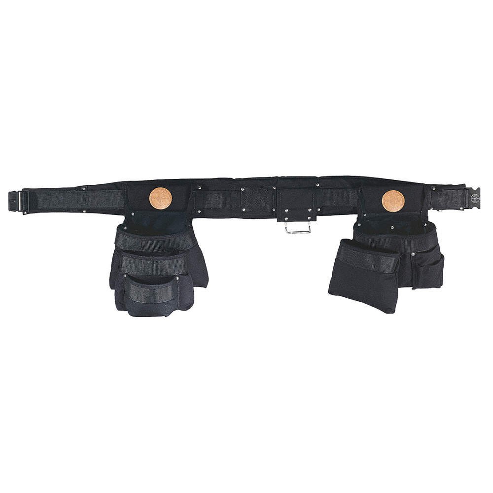 KLEIN TOOLS 5709M Black,Tool Belt,Nylon 36L256