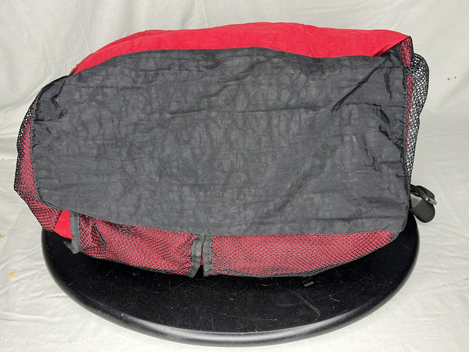 NGG Swiss Edition Tool Bag Top Wide Mouth Contractor Storage Tote Red