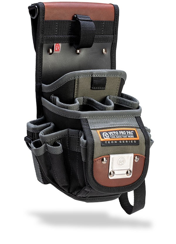 Veto Pro Pac DP3 Tool Pouch & Drill Holster w/ Belt Clip