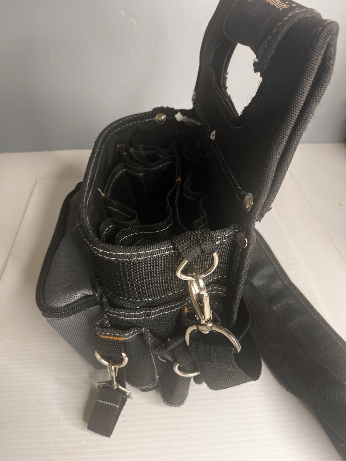 Southwire Tools & Equipment BAGESP Electrician’s Shoulder Pouch Tool Carrier