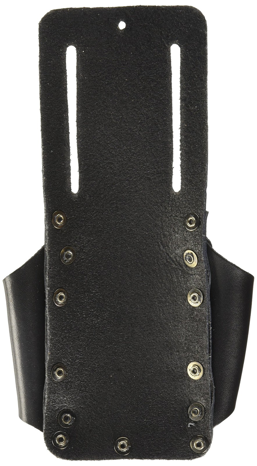 Greenlee Leather 4-Pocket Tool Pouch | Black – Durable Top Grain Leather