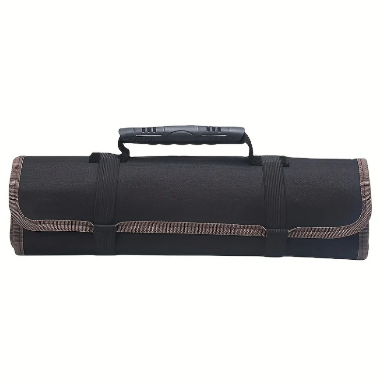 1pc 22 Pocket Oxford Tool Roll Bag Waterproof Wrench Organizer Storage Tools