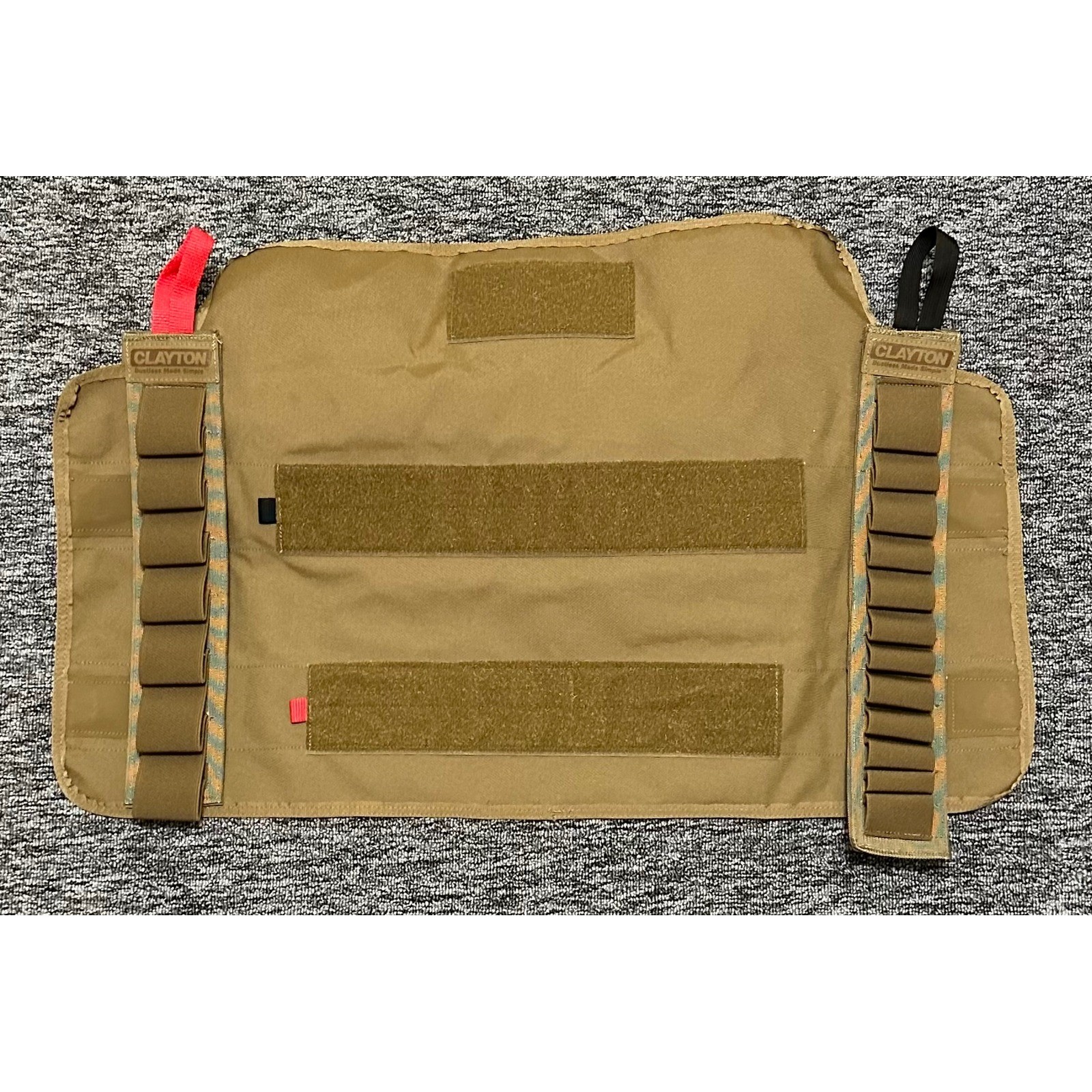 Clayton Dustless Made Simple Coyote Brown 30″x19″ Standard SAE Socket Tool Roll