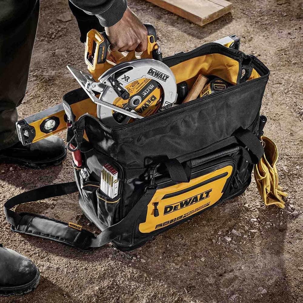 Dewalt DWST60104-1 Storage Bag 33 Pockets, Pro 20″ Open Mouth Tool Bag, Max