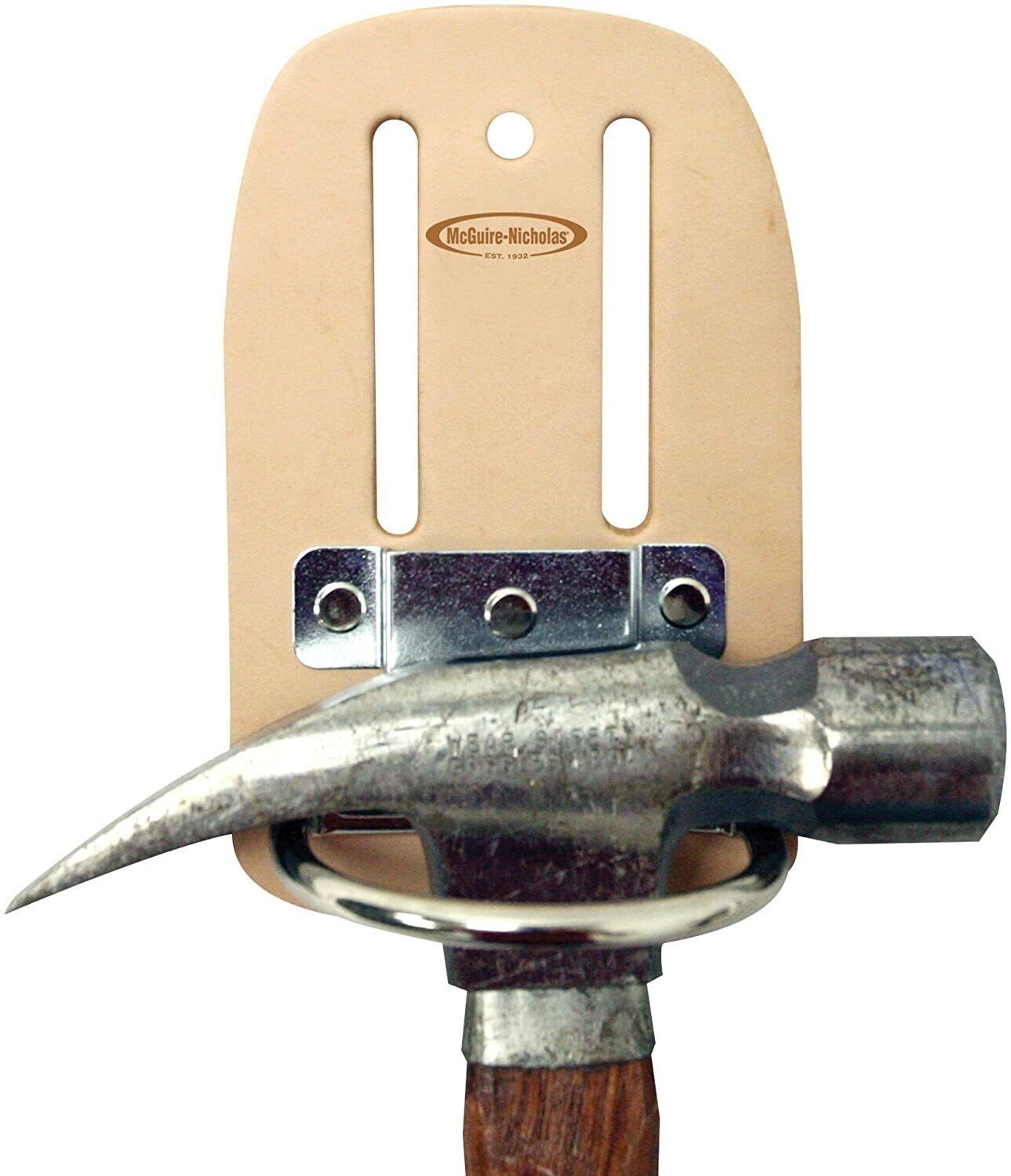 NEW McGuire-Nicholas Saddle Leather Swing Hammer Holder- Free Shipping