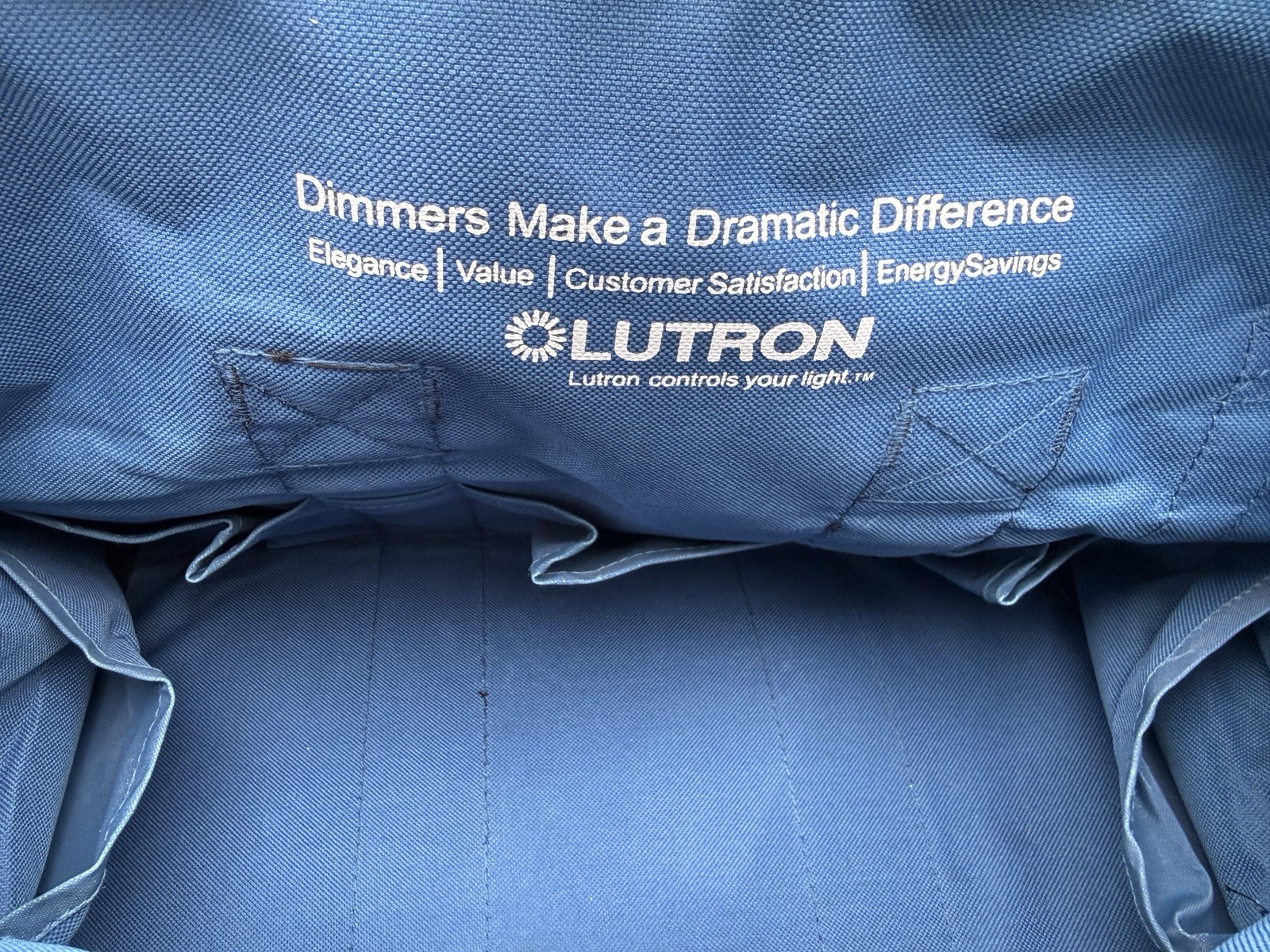 LUTRON – Original Tool bag – Blue 17Lx9Wx10H