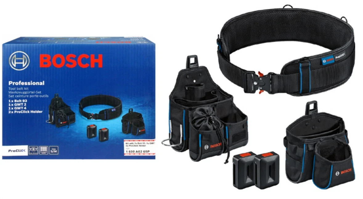 Bosch Tool Belt 93 Kit SET 100% Authentic / Express Tracking