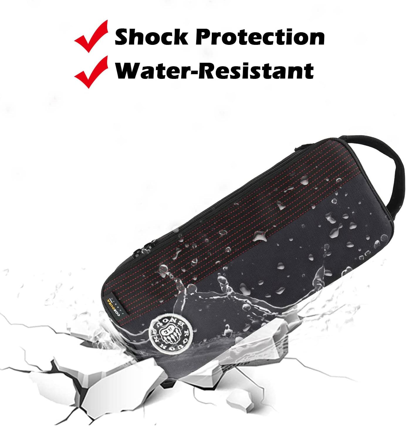 Rough Enough Small Tool Bag Pouch Portable Tool Box Small Parts Organizer with Z