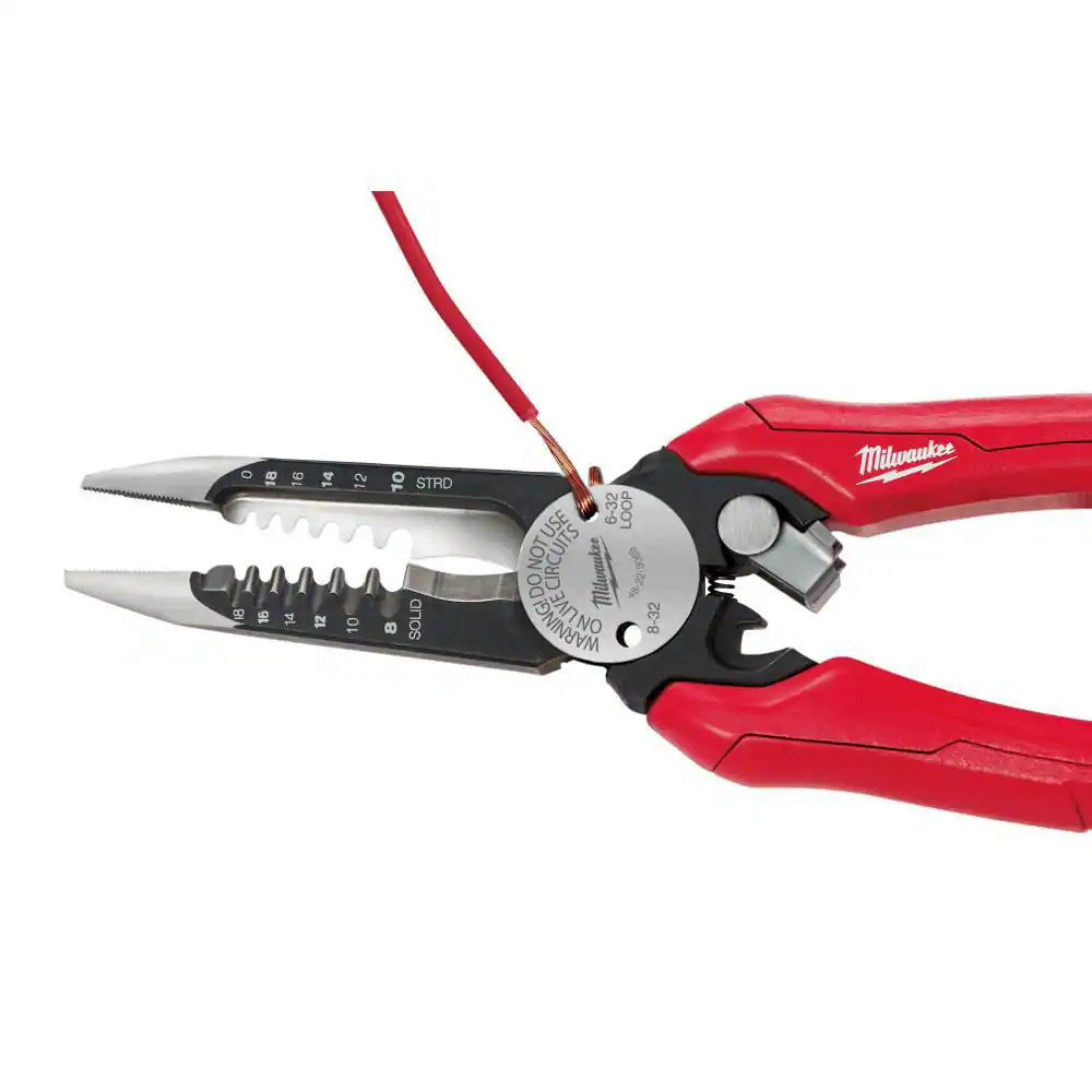 15 In. PACKOUT Backpack and Combination Electricians 6-In-1 Wire Strippers Plier
