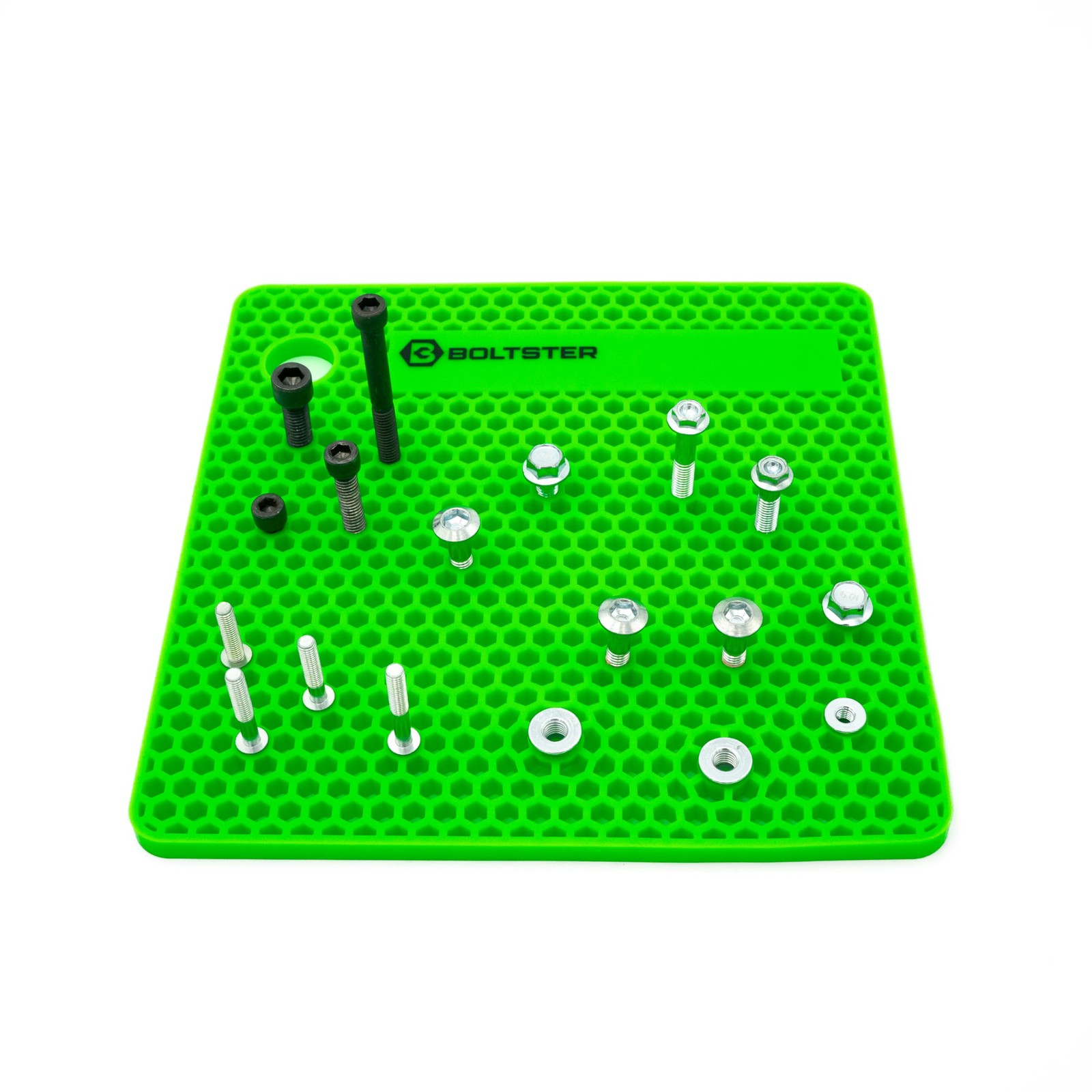 Original Fastener Organizer Tray (Green) – Professional Silicone Bolt & Screw…