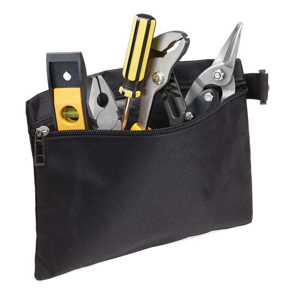 Waterproof Canvas Tool Pouch Bag Zipper Multipurpose Pouch Heavy Duty Organizer