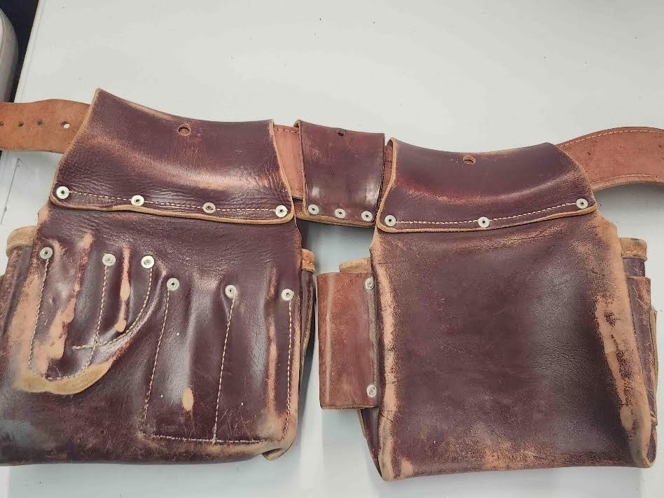 Occidental Leather Carpenter Tool Belt Vintage Pro Framer Belt Large