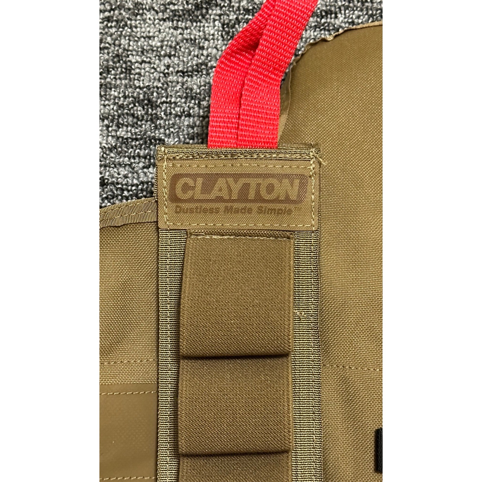 Clayton Dustless Made Simple Coyote Brown 30″x19″ Standard SAE Socket Tool Roll