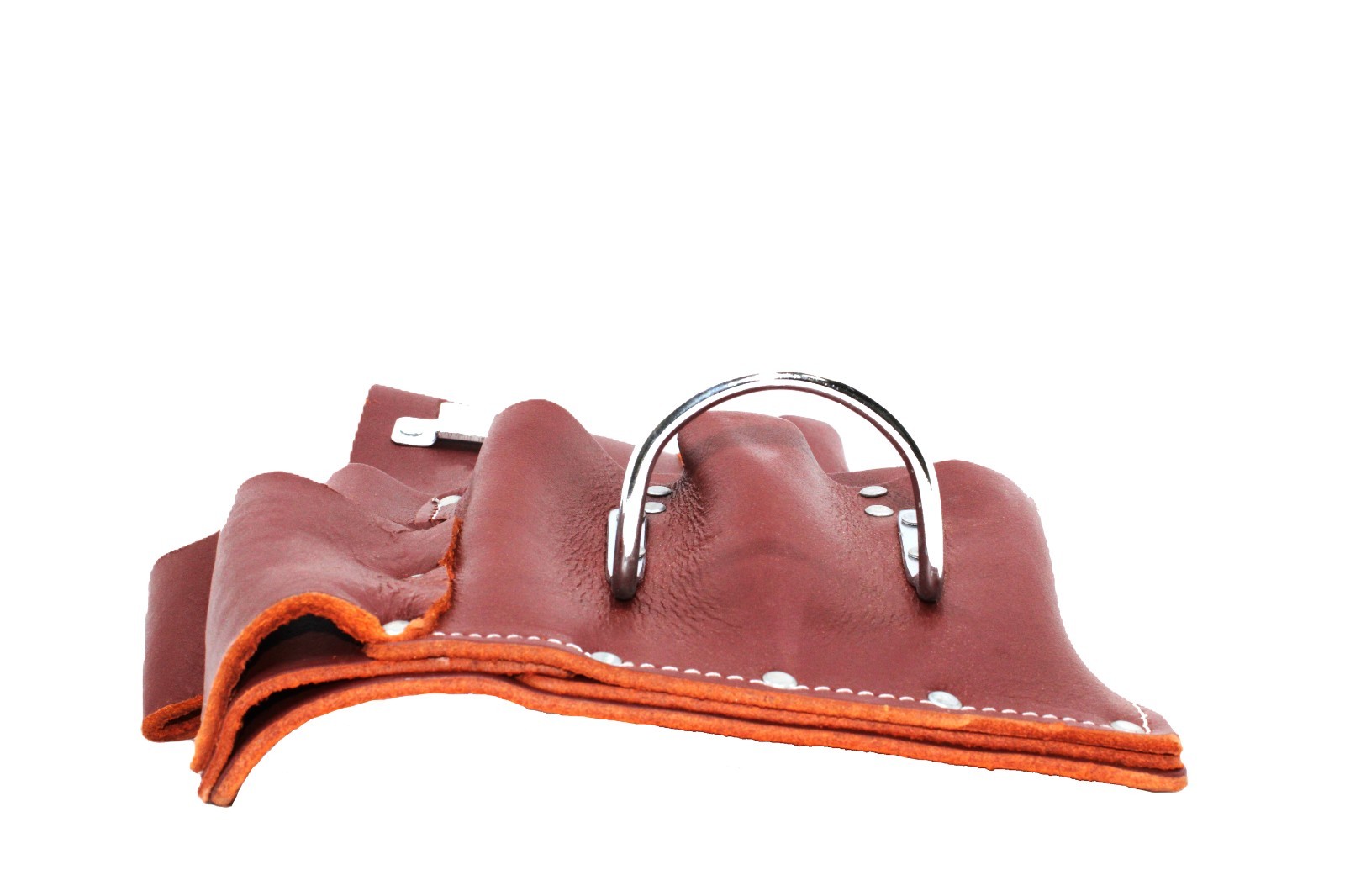 Drywall Tool Pouch – Leather Tool Belt Pouch with Tape Holder ( Right Side )
