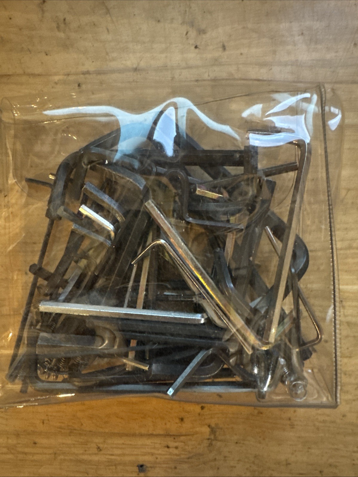 Bag Of Assorted Small-medium Size Hex Key Tools For Automotive DIY Home Use