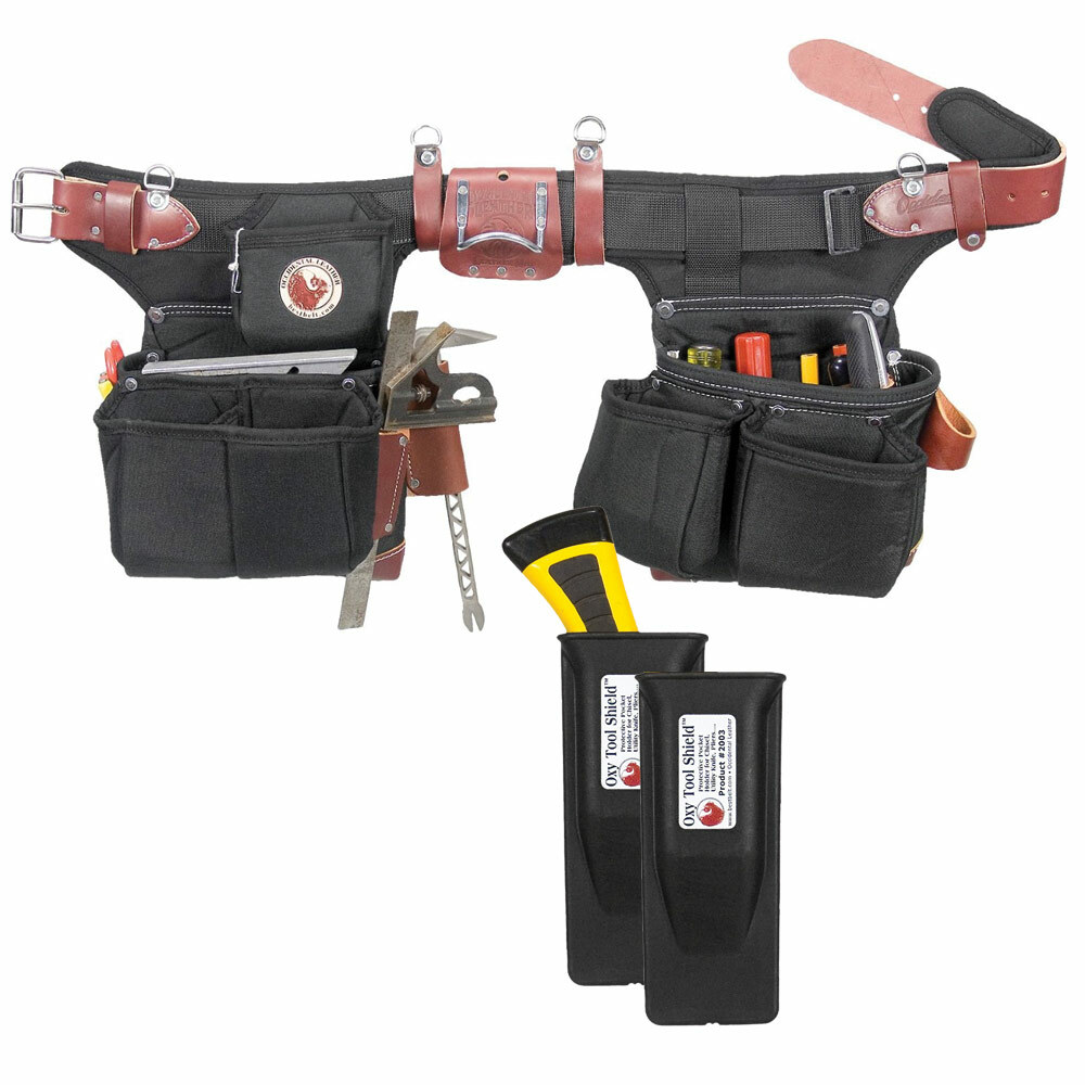 Occidental Leather 9515 Adjust-to-Fit Oxy Light Framer Bundle w/(2) 2003 Shields