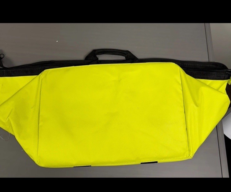 RYOBI Contractor Canvas Tool Bag Large Green Black Soft Side 903209044 OB