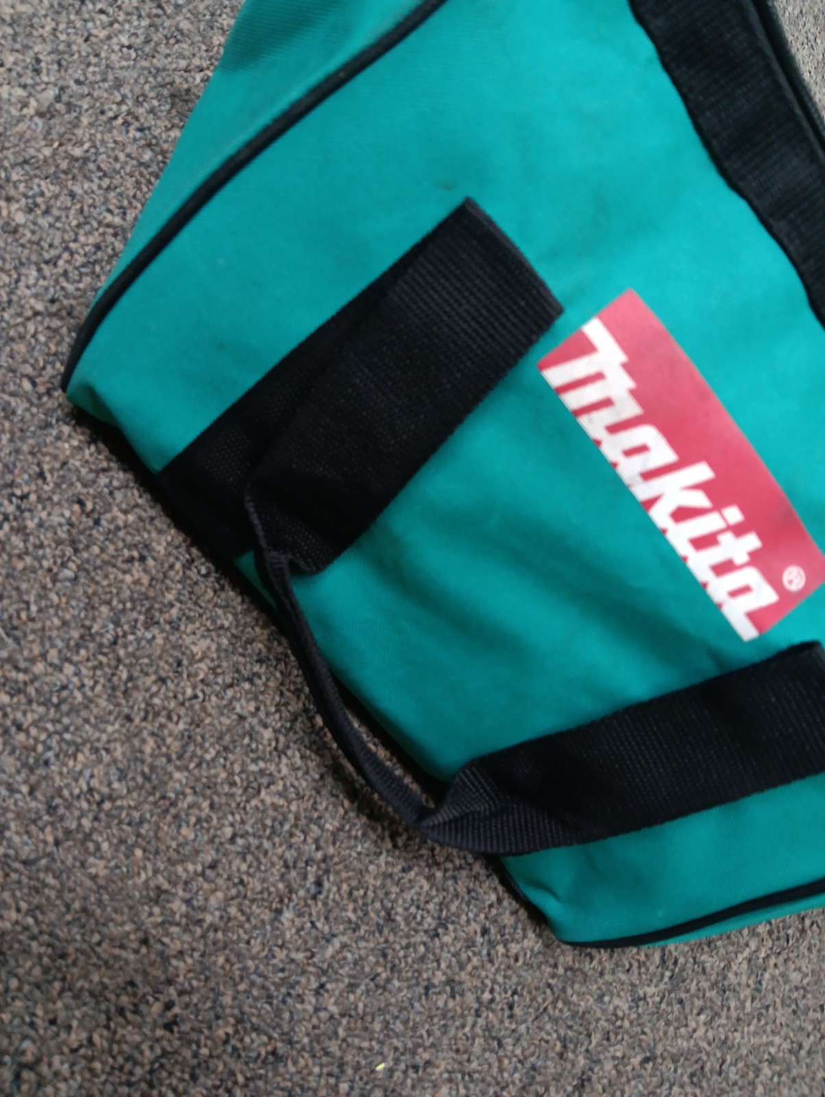 Makita 11”inch Small Contractors Tool Bag 11”x10”x8” Blue / Black – Used Lightly