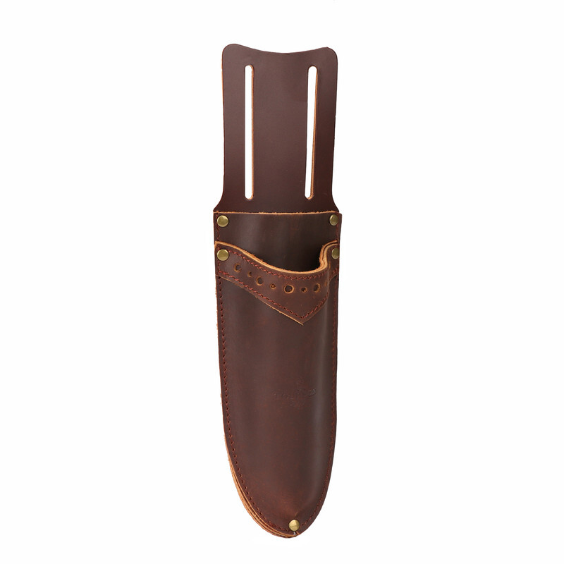 TOURBON Leather Garden Trowel Pruner Belt Holster Women/Men Utility Tools Sheath
