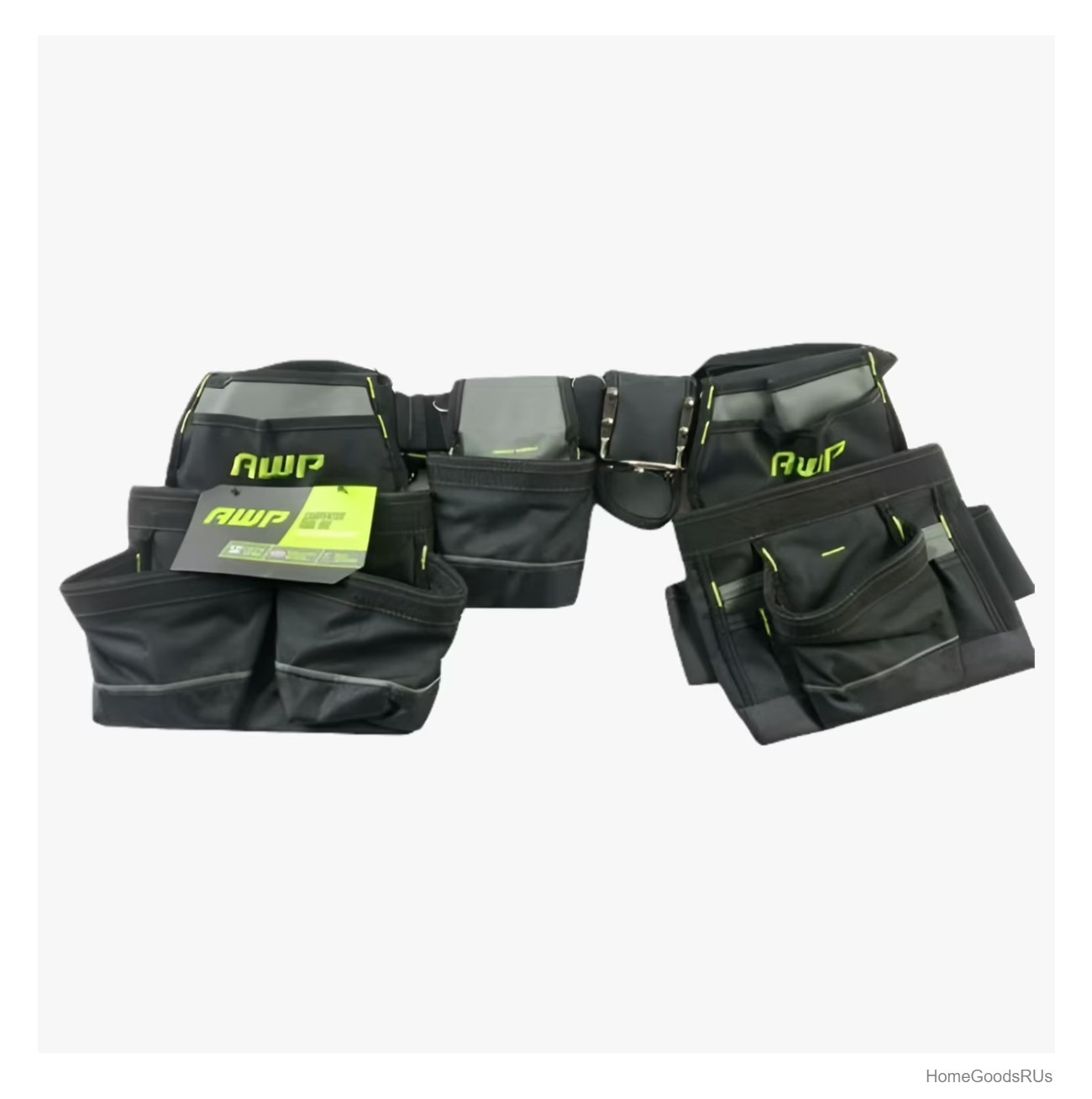 Tool Rig Belt Carpenter 3 Inch 59 Inch Padded Belt Adjustable Pouches Metal